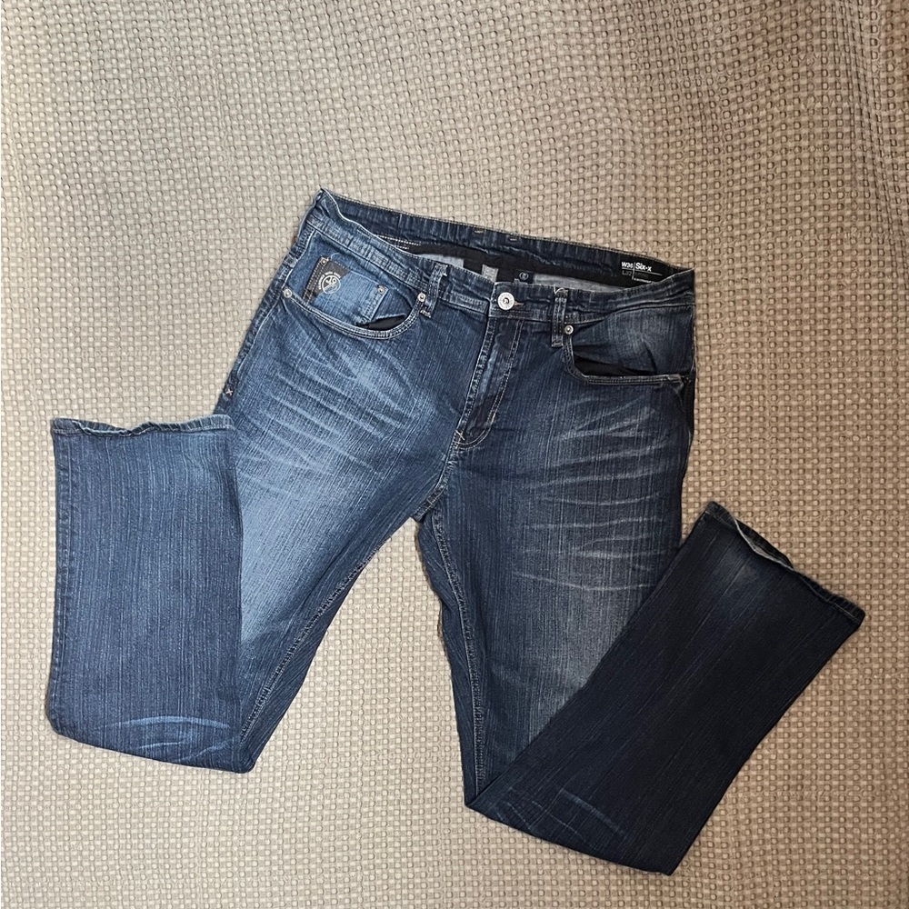 Mens Buffalo Blue Denim Jeans